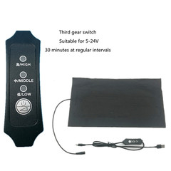 5V/2A/8.5W Fabric+Carbon Fiber Pet Heating Warm Pad Controller Incubator Mat J
