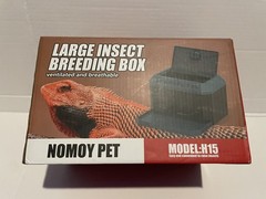 NOMOY PET Large Insect Breeding Box Ventilated and Breathable Model:H15 NEW