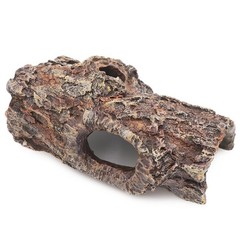 Reptile Tree Hollow Log 8.27×4.72×2.76in for Snake Gecko – Terrarium Habitat