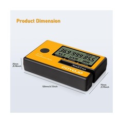 Labs Tint Meter Works on Side Windows, Digital Tint Solar Film Car Transmissi…