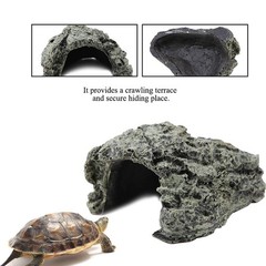 Reptile Rock Hide Cave Simulation Rock Cave Hideout For Lizard Small