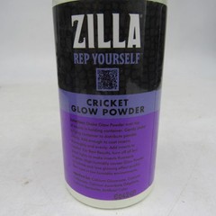 Zilla Cricket Glow Powder 2 Pack-4 oz Bottles – Makes Feeding Time Fun FAST SHIP