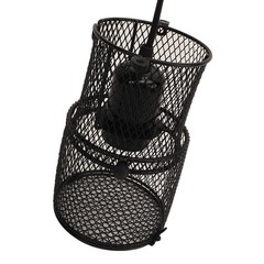 Reptile Heat Lamp Guard Avoid Scald Retractable Reptile Heat Lamp Mesh Cover
