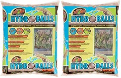 Zoo Med HydroBalls Lightweight Expanded Clay Terrarium , 2.5 Pounds (Pack of 2)