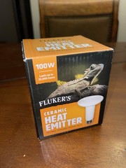 Fluker’s Ceramic Heat Emitter for Reptiles or Amphibians BRAND NEW