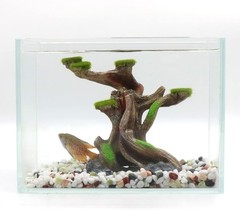 Artificial Moss Tree Trunk for Fish Tanks – Natural Look Aquarium Accessory