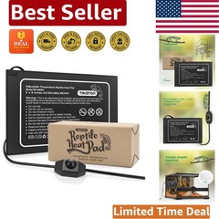Durable Under Tank Heat Mat with Adjustable Temperature – Perfect for Reptiles