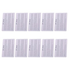 Upgraded UV Tester UV Sensor UV Quick Test Card Quality Art Paper Made for Women