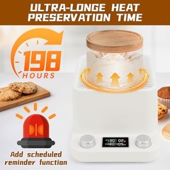 2025 Upgrade Sourdough Starter Warmer Mat for Sourdough Bread Warming Mat,