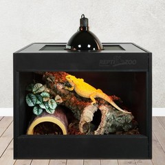 Upgrade Reptile Light Fixture with Dimming,8.5 inch Deep Dome Lamp Fixture fo…