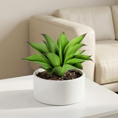 Ttranewsoo Fake Plants Artificial Agave Plants,Large UV Resistant Fake Agave …