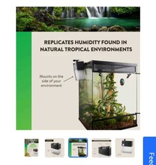 Thrive Tropical Misting Machine w/ Indicator Light #5336169 Slightly Used
