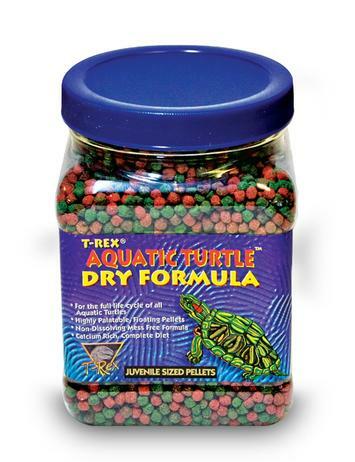 T-Rex Aquatic Turtle Food – Juvenile Dry Formula 16 oz