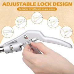 New 69in Snake Tongs Professional Snake Grabber Tool with Long Handle And Gloves