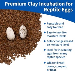 2 lb Hatch Incubation Clay – Moisture-Changing Substrate for Reptiles