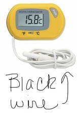 Zoo Med Digital Reptile Thermometer External Probe Snakes Lizards Zoomed Dry Wet