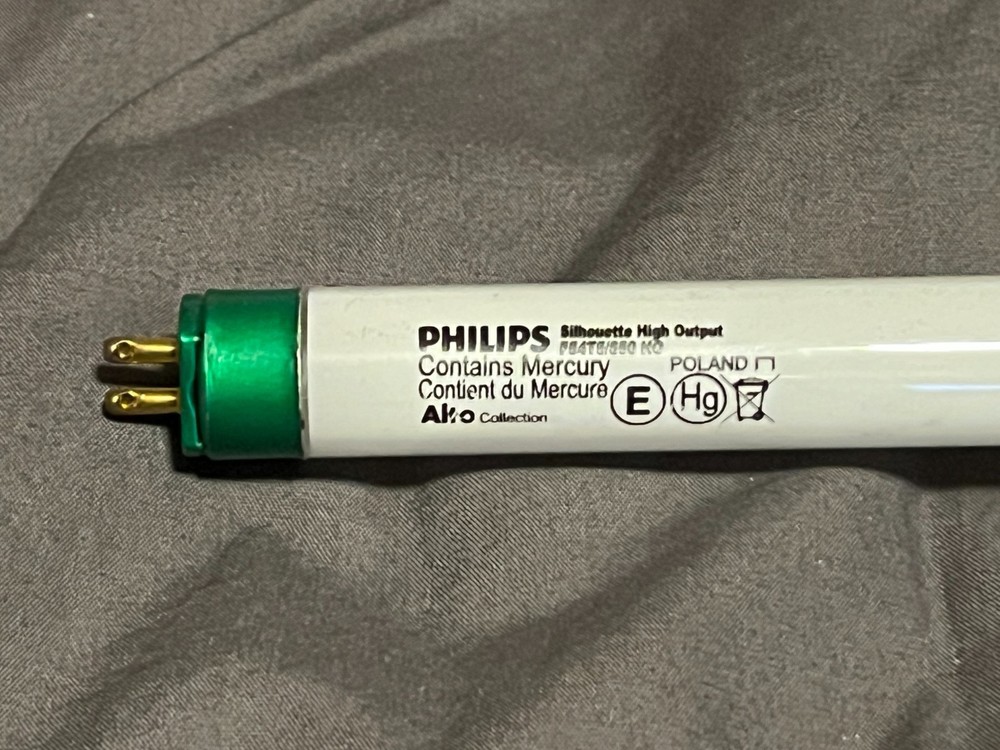 (5 PCS) F54T5/850 HO ALTO 46″ 54 Watt T5 High Output 5000K Fluorescent Tube