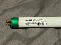 (5 PCS) F54T5/850 HO ALTO 46″ 54 Watt T5 High Output 5000K Fluorescent Tube