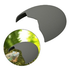 Snake Hide Small Reptile Hideout Caves Plastic Eggshell Reptile Terrarium Decor