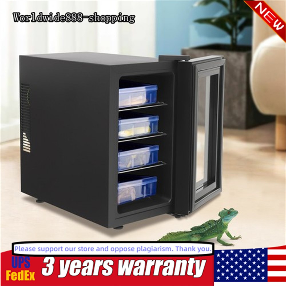 23L/6.08Gal Constant Temperature& Humidity Intelligent Reptile Incubator 10-40°C