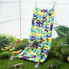 Rest Hammock for Pet Bearded Dragon Cage Accessory Beds Dragons Geckos