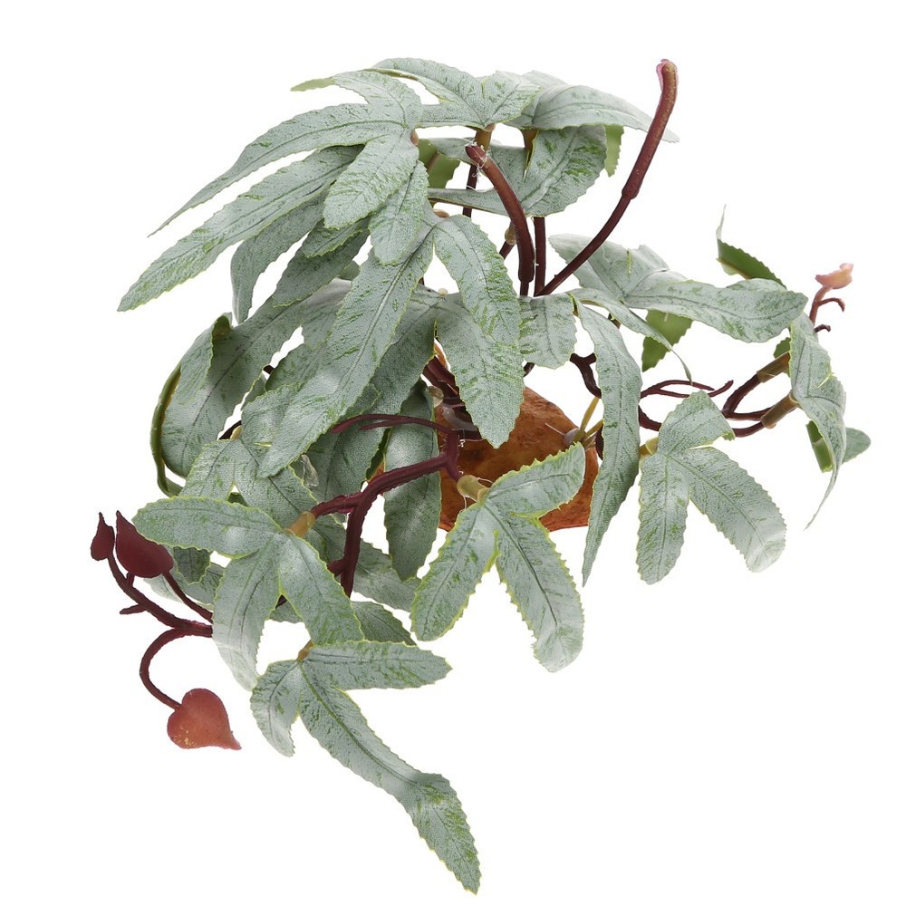 Simulated Plant Green Plants for Reptile Terrarium Aquarium Artificial