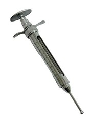 Reptile Snake Feeder Feeding Pinky Pump Syringe Tool 10cc Stainless Veterinary