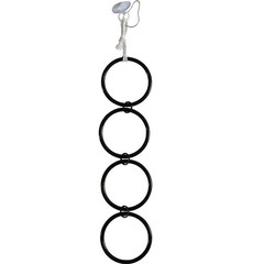 Suction Cup Snake Ring Reptile Climbing Hanging Terrarium Snake Vine Holder