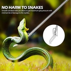 47 Inch Heavy Duty Snake Tongs Professional Reptile Grabber Catcher Tool