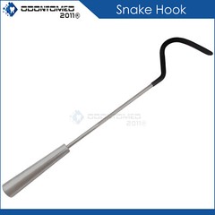Snake Hooks all Metal Handle – Rubber Tipped Hook Stick Ball Herp Handling Tongs