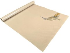 Reptile Tank Liner, 23.6″ x 59″, Bearded Dragon Gecko, Beige