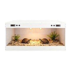 100x50x50cm Reptile Tank With Dual Temperature Control 110v Reptile Enclosure