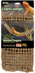 Reptology Lizard Lounger – 100% Natural Seagrass Fiber – Great for Bearded Drago