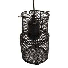Reptile Heat Lamp Guard Avoid Scald Retractable Reptile Heat Lamp Mesh Cover