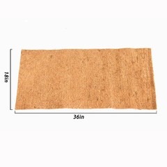 Reptile Carpet Natural Coconut Fiber, 36″ x 18″ Tortoise Carpet Mat for Pet T…