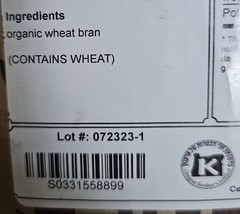 ORGANIC Wheat Bran Bedding & Gut-Load for Superworms Mealworms & Feeders