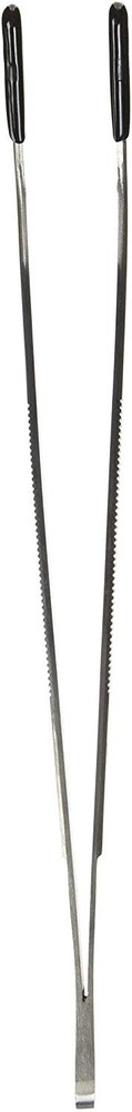 Zoo Med Angled Stainless Steel Feeding Tongs Ideal for Snakes 10 inches – 2 Pack