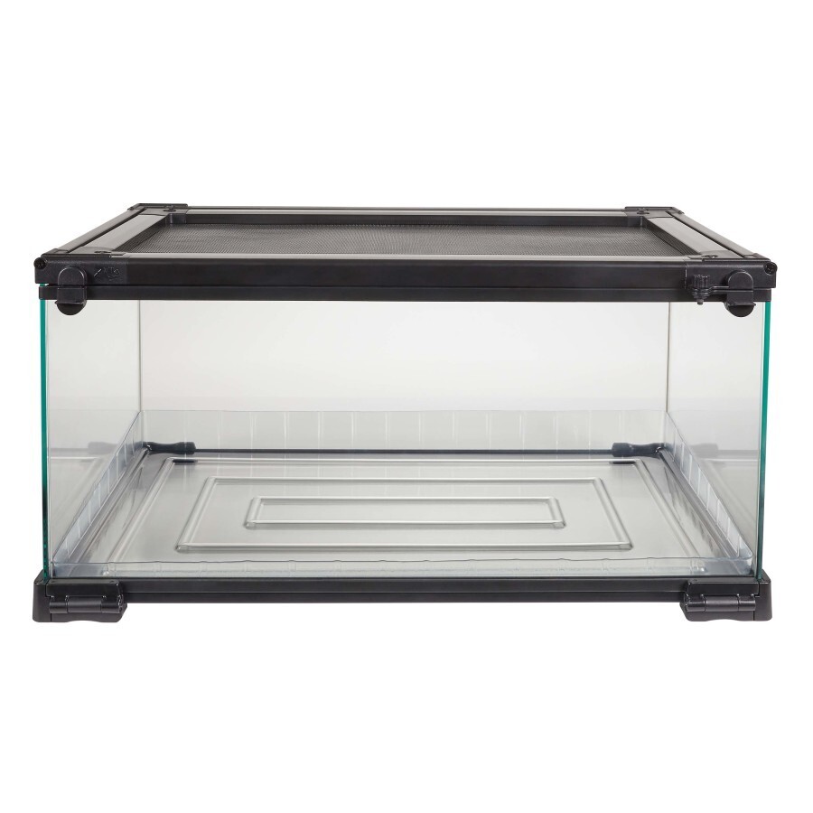 Zilla QuickBuild Terrarium 20in x 12in x 10in with Easy Clean Bedding Tray