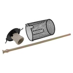 Heat Lamp Protector Cage Reptile Protective Basket Dome Shaped Bulb Shade