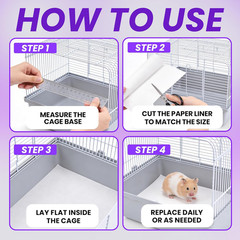 Bird Cage Liners – Non-Toxic, Ink-Free Newsprint Paper for Parrots & Small Anima