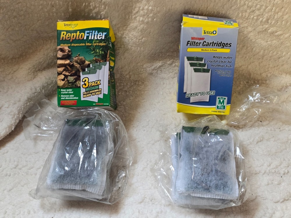 New TetraFauna Repto (Tetra Whisper) Filter Cardridges Medium – 11 pack