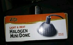Zilla Mini Halogen Dome Light and Heat Fixture