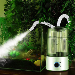 Reptile Humidifier Fogger, 4L Cool Mist Fog Mister with Tube for Tortois