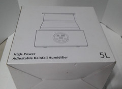 Reptile Tank Humidifier High Power Adjustable 5L Hebron H50 WH. Rainfall