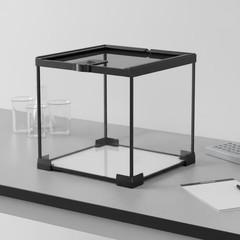 Stackable Amphibian Enclosure Anti-Escape Design Lizard Habitat Excellent