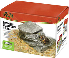 Reptile Habitat Décor Basking Platform Filter, Small, 10-20G