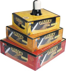 Fluker’s Repta-Clamp Lamp with Switch Black 1ea/10 in
