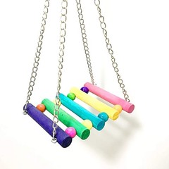 Pet Hammock Hamster Hanging Toy, 3 Piece Set House Hanging Bed Cage Toys for …