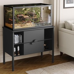 120 Gal Bearded Dragon Tank 48″L x 24″W x 24″H Large Reptile Terrarium Enclosure