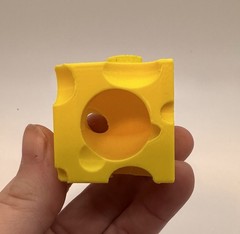 Magnetic Cheese Jumping Spider Hide